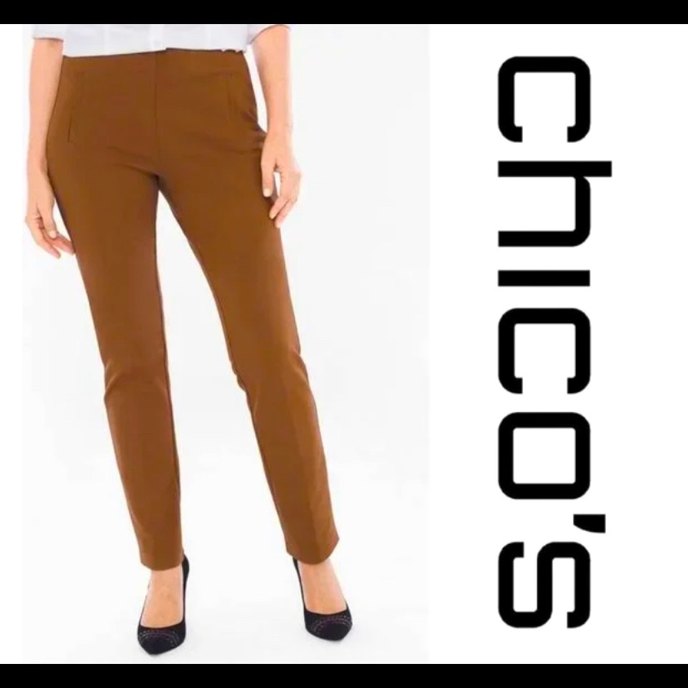 Chico’s Juliet 1.5 Regular Brandy Brown